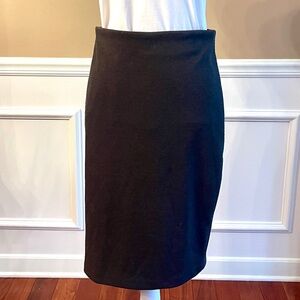 Philosophy Sleek Dark Gray Pencil Skirt Size 4 Gentle Stretch
